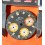 Fortis Marinemaster 8001 Rare original Cadran Tritium couleur noir Chronos orange Valjoux 72