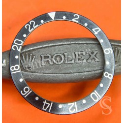 ROLEX VINTAGE FADED GRIS SIDERAL INSERT PATINÉ GRADUE 24H MONTRES VINTAGES GMT MASTER 16750,1675,16753,16758