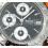 Bulova Rare Montre acier Chronographe automatique 39mm style Daytona Calibre 7750 Bulova 13067