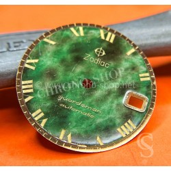 ZODIAC Guardsman automatic Swiss made Green color roman numeral dial part for sale