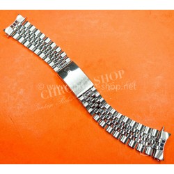 Rolex Vintage 70'S Rare GMT MASTER 6542,1675 Datejust 1601 Jubilee Bracelet 20mm 6251H/55 Watch Band folded links