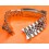 Rolex Vintage 70'S Rare GMT MASTER 6542,1675 Datejust 1601 Jubilee Bracelet 20mm 6251H/55 Watch Band folded links