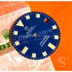 Tudor Submariner 9411 Vintage Blue dial Tritium Yellow color Snowflakes Genuine 94110,7021 fits ETA 2784,2484