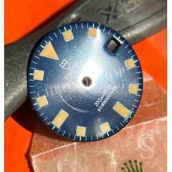 Tudor Submariner 9411 Vintage Blue dial Tritium Yellow color Snowflakes Genuine 94110,7021 fits ETA 2784,2484