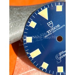 Tudor Submariner 9411 Vintage Blue dial Tritium Yellow color Snowflakes Genuine 94110,7021 fits ETA 2784,2484