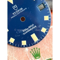 Tudor Submariner 9411 Vintage Blue dial Tritium Yellow color Snowflakes Genuine 94110,7021 fits ETA 2784,2484