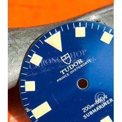 Tudor Submariner 9411 Vintage Blue dial Tritium Yellow color Snowflakes Genuine 94110,7021 fits ETA 2784,2484