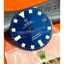 Tudor Submariner 9411 Vintage Blue dial Tritium Yellow color Snowflakes Genuine 94110,7021 fits ETA 2784,2484