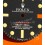 Cadran type Rolex customisé pour montres Rolex Submariner ROUGE calibre 1570