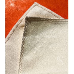 Rolex Authentic Microfibre 33g Beige Cloth for Polishing Cleaning Watches and watch Part for sale