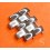 Accessoire de montres 1 x maille articulée acier 19mm finition bipolie