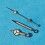 70's ROLEX CREAMY TONS ORIGINAL 5513, 5512, 5514 TRITIUM HANDS SET SUBMARINER MERCEDES Cal 1520, 1530, 1570, 1560 