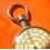 Ancien accessoire militaire de mesure de distance carte Meldekartentasche Kurvenmesser Seconde guerre mondiale