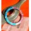 ROLEX VINTAGE INSERT COULEUR BLEU TURQUOISE FADED PEPSI GRADUE 24H MONTRES VINTAGES GMT MASTER 16750,1675