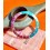 Rolex Amazing Vintage Bezel insert Graduated Faded PEPSI Pink pastel Turquoise colors GMT MASTER 1675,16750 Watch inlay part