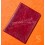 Tudor Original 70's Vintage Red Leather style Document Holder Wallet Good Condition 106 00 41