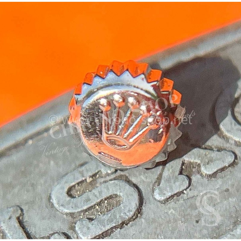Rolex 24-604-3 Rare GENUINE Ø6mm Ref 604 CROWN WINDER MONOBLOC SSTEEL TWINLOCK Rolex 24-604-3 Rare GENUINE Ø6mm Ref 604 CROWN WINDER MONOBLOC SSTEEL TWINLOCK