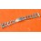 Rare 60's Swiss band Ssteel Watch Rivets Flats opened links Sport Bracelet 24,22,20,18mm Zenith,Enicar,Longines,Heuer,Omega