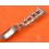 Rare 60's Swiss band Ssteel Watch Rivets Flats opened links Sport Bracelet 24,22,20,18mm Zenith,Enicar,Longines,Heuer,Omega