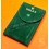 Rolex Original Large XL green suede velvet pouch traveler's holder case watches Deepsea,Submariner,Gmt,Daytona,Sky-Dweller