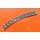 Vintage 70's Bracelet Acier plié motifs X Montres 19mm montres vintages ZENITH,Heuer,IWC,Breitling,Movado,Enicar,OMEGA
