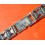Vintage 70's Rare Swiss band Ssteel X style Watch Folded links Bracelet Zenith,Longines,Heuer,Omega 19mm ends