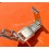 Vintage 70's Bracelet Acier plié motifs X Montres 19mm montres vintages ZENITH,Heuer,IWC,Breitling,Movado,Enicar,OMEGA
