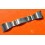 Bracelet vintage incurvé 24mm 70's Acier montres vintages Zenith,Tissot,Heuer,IWC,Breitling,Movado,Enicar,Omega,ZRC