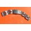 Bracelet Ancien perforé articulé Racing 70's Acier Montres Vintages 17mm Rally Navitimer Serge Gainsbourg
