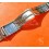 Bracelet Ancien perforé articulé Racing 70's Acier Montres Vintages 17mm Rally Navitimer Serge Gainsbourg