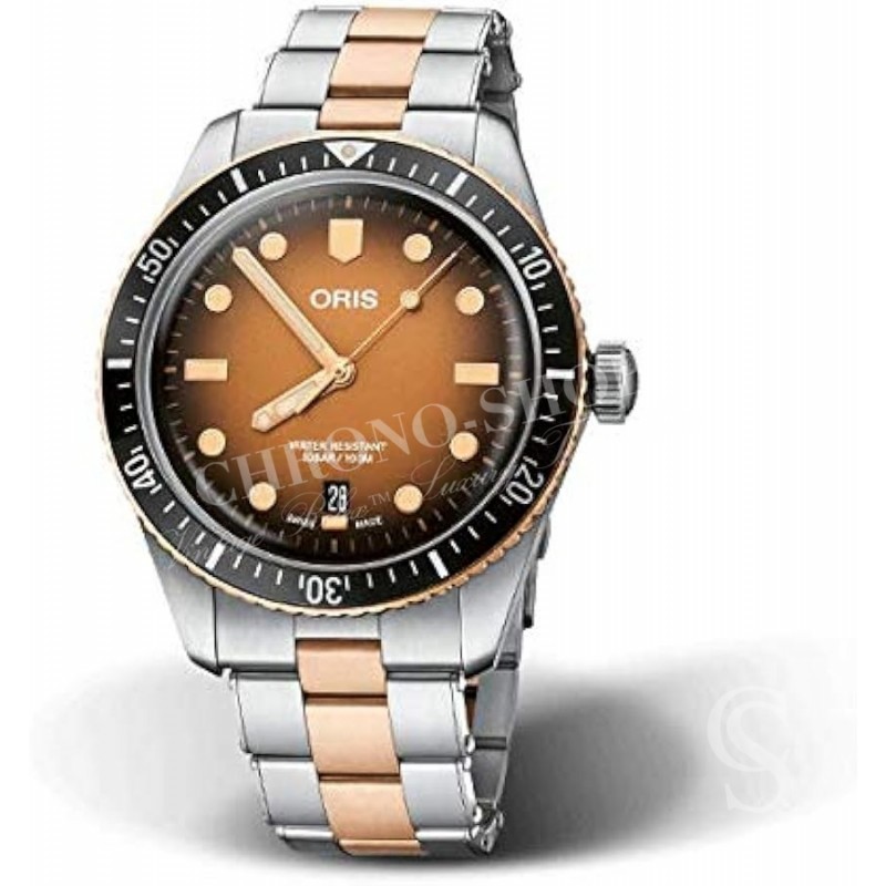 Oris Divers Sixty-Five 7707 Bronze Original Watch part screwed