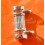 Accessoire montres maillon acier finition polie articulé 18mm large style jubilée