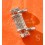 Accessoire montres maillon acier finition polie articulé 18mm large style jubilée