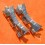 Fixages acier 20mm incurvés refs 64 type bracelet jubilée montres anciennes