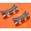 Fixages acier 20mm incurvés refs 64 type bracelet jubilée montres anciennes
