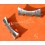Vintages watch spares ssteel bipolished 2 x endlinks stamped 64, end parts jubilee bracelet watch for sale