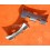 Vintages watch spares ssteel bipolished 2 x endlinks stamped 64, end parts jubilee bracelet watch for sale