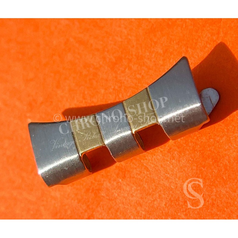 18mm curved style steel end parts, endlinks tutone style 108-P462 jubilee bracelet various watches