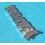 RARE Vintage Rolex Parts C&I Expandable, extensible Riveted links bracelet SS Submariner 5512, 5513, 1675, 1016, 6538, 6536