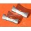 Vintages watch spares ssteel bipolished 2 x endlinks 18mm stamped P464-687 end parts jubilee bracelet watch for sale