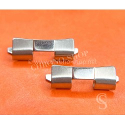 Tag Heuer Professional 18mm curved Ssteel endlinks, end parts 3052 G watch bracelet Tag Heuer 2000 Professional BA0312