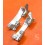 Tag Heuer Professional 18mm curved Ssteel endlinks, end parts 3052 G watch bracelet Tag Heuer 2000 Professional BA0312