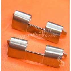 Fixages acier 18mm incurvés 3052 G type bracelet montres vintages Tag Heuer 2000 Professional BA0312