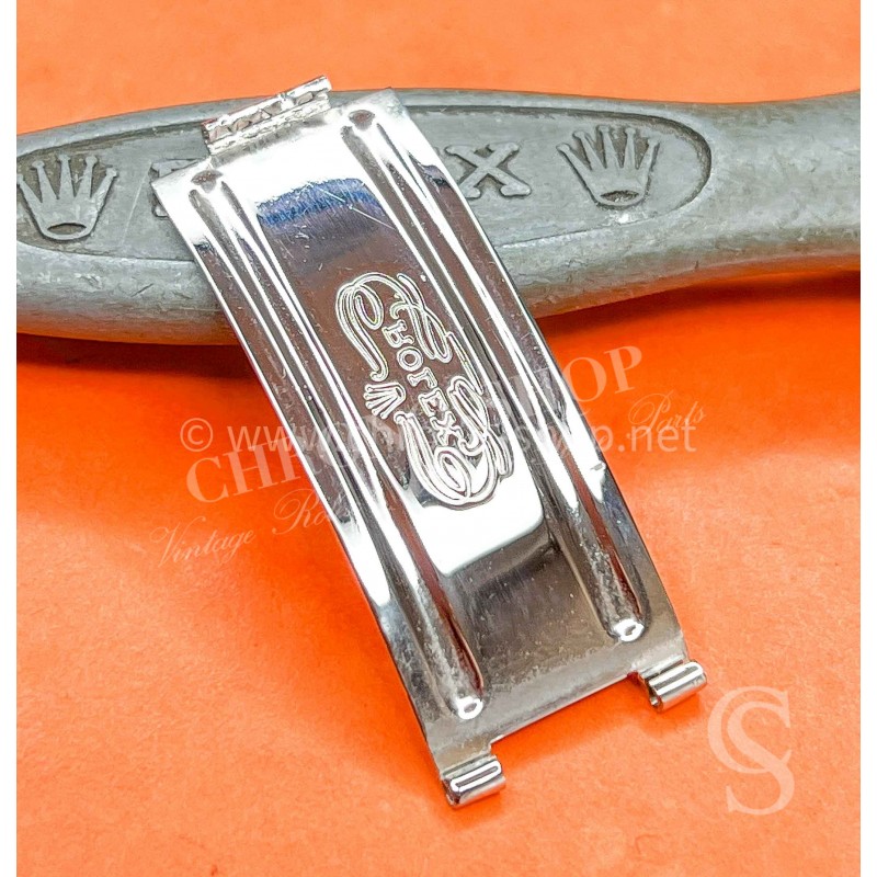 Rolex Genuine 1990 Folding clasp blade part 010 code year 18K/SS 93153-18 20mm Bracelet Bitons Submariner 16613,168003,16803