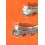 Rolex vintages fixages endlinks acier 50 bracelet 6251H 19mm jubilée montres Explorer 5500,Oyster1500,1501,Daytona 6263