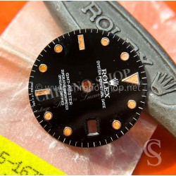 Vintage 80's Original Rolex Orange Patina GMT Master 16750, 16700 Glossy tritium swissT 25 Watch Dial cal 3075