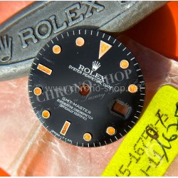 Vintage 80's Original Rolex Orange Patina GMT Master 16750, 16700 Glossy tritium swissT 25 Watch Dial cal 3075