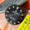 Vintage 80's Original Rolex Orange Patina GMT Master 16750, 16700 Glossy tritium swissT 25 Watch Dial cal 3075