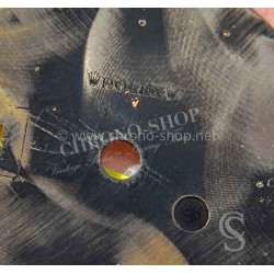 Vintage 80's Original Rolex Orange Patina GMT Master 16750, 16700 Glossy tritium swissT 25 Watch Dial cal 3075