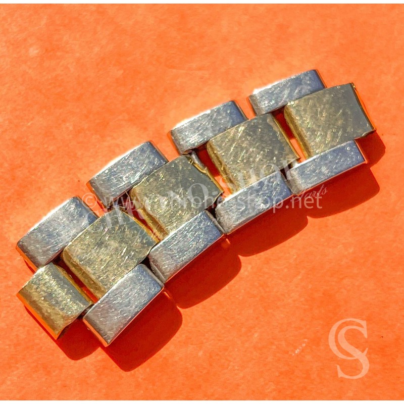 Rolex 78353-17 Oyster Gold 18Kt Steel Links parts 14mm fit 17mm
